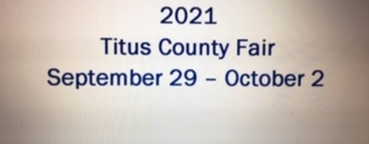 Home Titus County Fair
